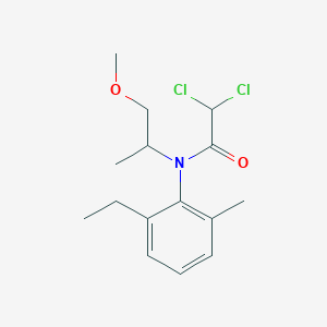 2,2-Dichloro-N-(2-ethyl-6-methylphenyl)-N-(1-methoxypropan-2-yl)acetamide