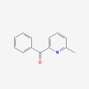molecular formula C13H11NO B1315155 2-苯甲酰-6-甲基吡啶 CAS No. 18103-78-1