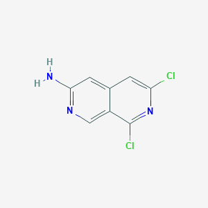 6,8-Dichloro-2,7-naphthyridin-3-amine