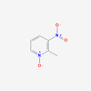 molecular formula C6H6N2O3 B1315159 2-甲基-3-硝基吡啶 N-氧化物 CAS No. 5236-76-0