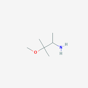 3-Methoxy-3-methylbutan-2-amine