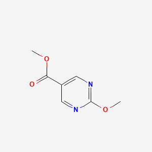 molecular formula C7H8N2O3 B1315163 2-甲氧基嘧啶-5-甲酸甲酯 CAS No. 38373-46-5
