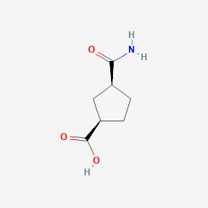 Cis-3-carbamoylcyclopentanecarboxylicacid