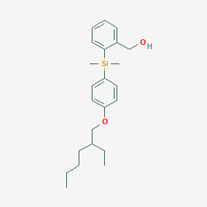 (2-((4-((2-Ethylhexyl)oxy)phenyl)dimethylsilyl)phenyl)methanol