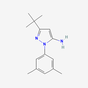 3-tert-butyl-1-(3,5-dimethylphenyl)-1H-pyrazol-5-amine