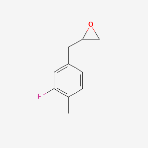 2-[(3-Fluoro-4-methylphenyl)methyl]oxirane