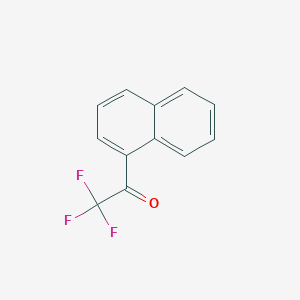 molecular formula C12H7F3O B1315180 2,2,2-Trifluoro-1-(naphthalen-1-yl)ethanone CAS No. 6500-37-4