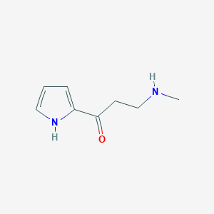 3-(Methylamino)-1-(1H-pyrrol-2-yl)propan-1-one