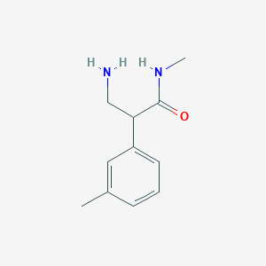 3-Amino-N-methyl-2-(3-methylphenyl)propanamide