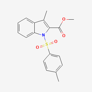 Methyl3-methyl-1-tosyl-1H-indole-2-carboxylate