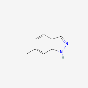 molecular formula C8H8N2 B1315189 6-Methyl-1H-indazole CAS No. 698-24-8