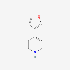 4-(Furan-3-yl)-1,2,3,6-tetrahydropyridine