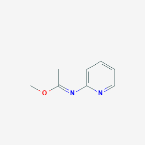 Methyl N-pyridin-2-ylacetimidate