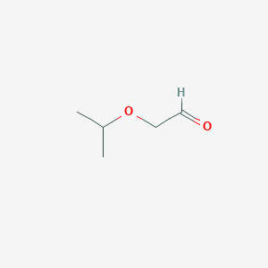 B1315204 [(Propan-2-yl)oxy]acetaldehyde CAS No. 77342-92-8