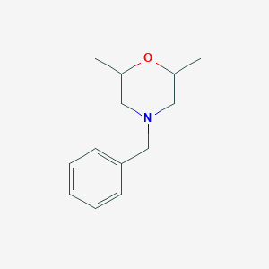 molecular formula C13H19NO B1315209 4-苄基-2,6-二甲基吗啉 CAS No. 61636-30-4