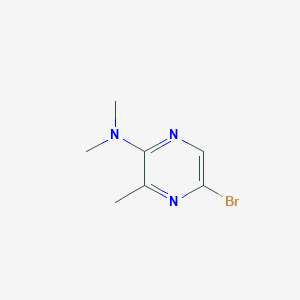 5-Bromo-N,N,3-trimethylpyrazin-2-amine