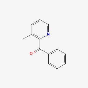molecular formula C13H11NO B1315211 2-苯甲酰基-3-甲基吡啶 CAS No. 27693-44-3