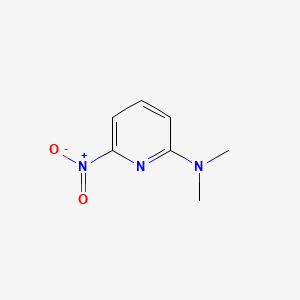 molecular formula C7H9N3O2 B13152146 N,N-Dimethyl-6-nitropyridin-2-amine 