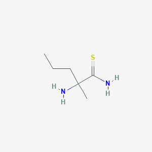 2-Amino-2-methylpentanethioamide