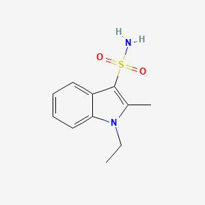 1-ethyl-2-methyl-1H-indole-3-sulfonamide