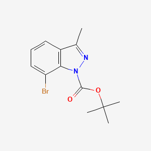 tert-Butyl 7-bromo-3-methyl-1H-indazole-1-carboxylate