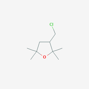 3-(Chloromethyl)-2,2,5,5-tetramethyloxolane