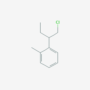 1-(1-Chlorobutan-2-YL)-2-methylbenzene