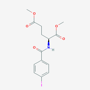 (S)-Dimethyl 2-(4-iodobenzamido)pentanedioate