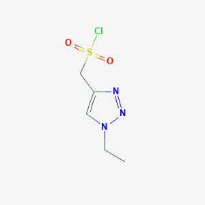 (1-Ethyl-1H-1,2,3-triazol-4-yl)methanesulfonyl chloride