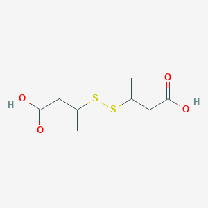 3,3'-Disulfanediyldibutanoic acid