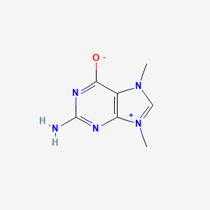 B1315241 2-Amino-7,9-dimethyl-9H-purin-7-ium-6-olate CAS No. 524-35-6