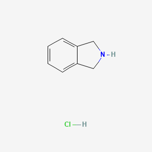 molecular formula C8H10ClN B1315244 异吲哚林盐酸盐 CAS No. 32372-82-0