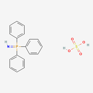 molecular formula C18H18NO4PS B1315245 三苯基膦亚胺硫酸盐 CAS No. 117672-48-7