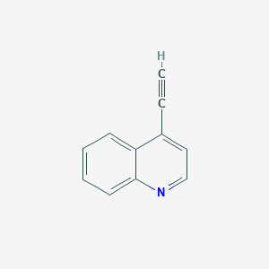 molecular formula C11H7N B1315246 4-乙炔基喹啉 CAS No. 62484-52-0