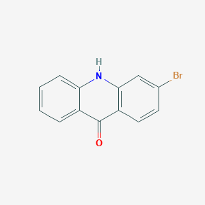 molecular formula C13H8BrNO B1315247 3-溴吖啶-9(10H)-酮 CAS No. 1140-92-7
