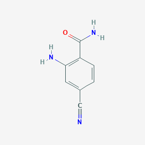 2-Amino-4-cyanobenzamide