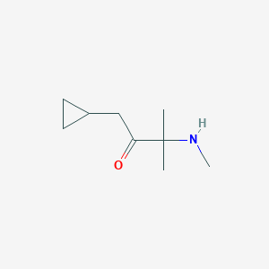 1-Cyclopropyl-3-methyl-3-(methylamino)butan-2-one