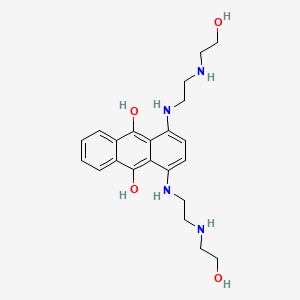 1,4-Bis((2-((2-hydroxyethyl)amino)ethyl)amino)anthracene-9,10-diol