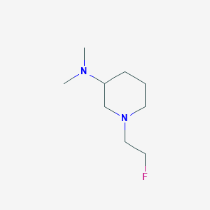 1-(2-Fluoroethyl)-N,N-dimethylpiperidin-3-amine