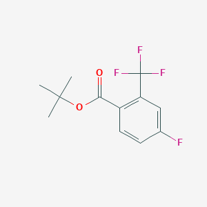 Tert-butyl 4-fluoro-2-(trifluoromethyl)benzoate