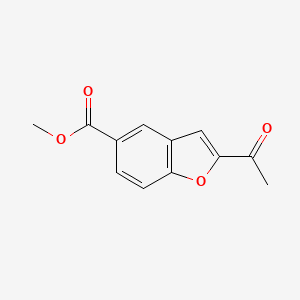 Methyl 2-acetylbenzofuran-5-carboxylate