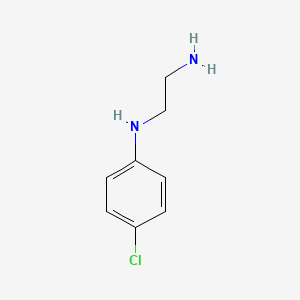 molecular formula C8H11ClN2 B1315261 N-(2-氨基乙基)-N-(4-氯苯基)胺 CAS No. 14088-84-7