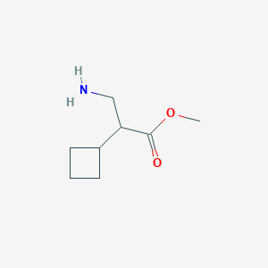 Methyl 3-amino-2-cyclobutylpropanoate