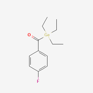 (4-Fluorophenyl)(triethylgermyl)methanone