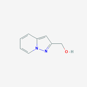 molecular formula C8H8N2O B1315267 吡唑并[1,5-a]吡啶-2-基甲醇 CAS No. 76943-47-0