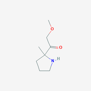 2-Methoxy-1-(2-methylpyrrolidin-2-yl)ethan-1-one