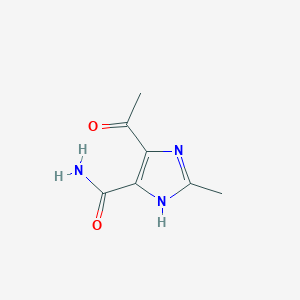 5-acetyl-2-methyl-1H-imidazole-4-carboxamide