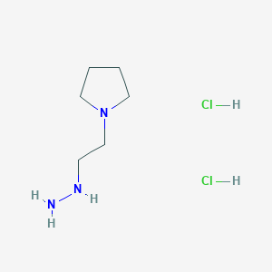 1-(2-Hydrazinoethyl)pyrrolidine dihydrochloride