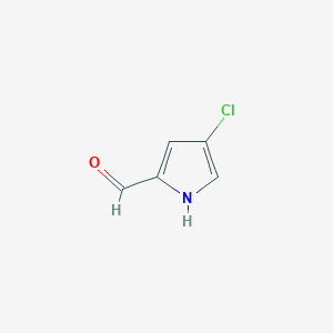 molecular formula C5H4ClNO B1315275 4-氯-1H-吡咯-2-甲醛 CAS No. 33515-58-1