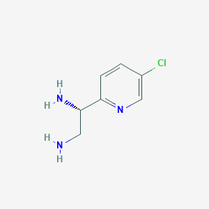 (S)-1-(5-Chloropyridin-2-yl)ethane-1,2-diamine